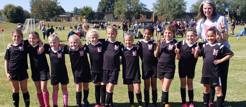 soccer team of little kids