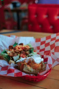 Lunch at McCollom Market in Hobart, OK