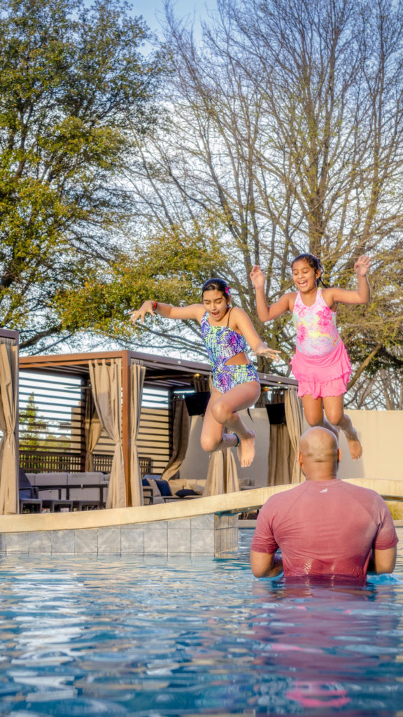 hotel pool, Frisco Texas