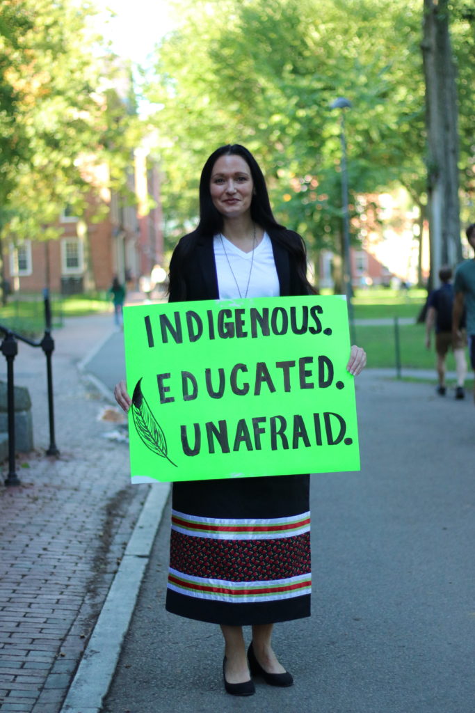 FAM CEO Dr. Kelli Mosteller is proud of her Indigenous hertiage. 