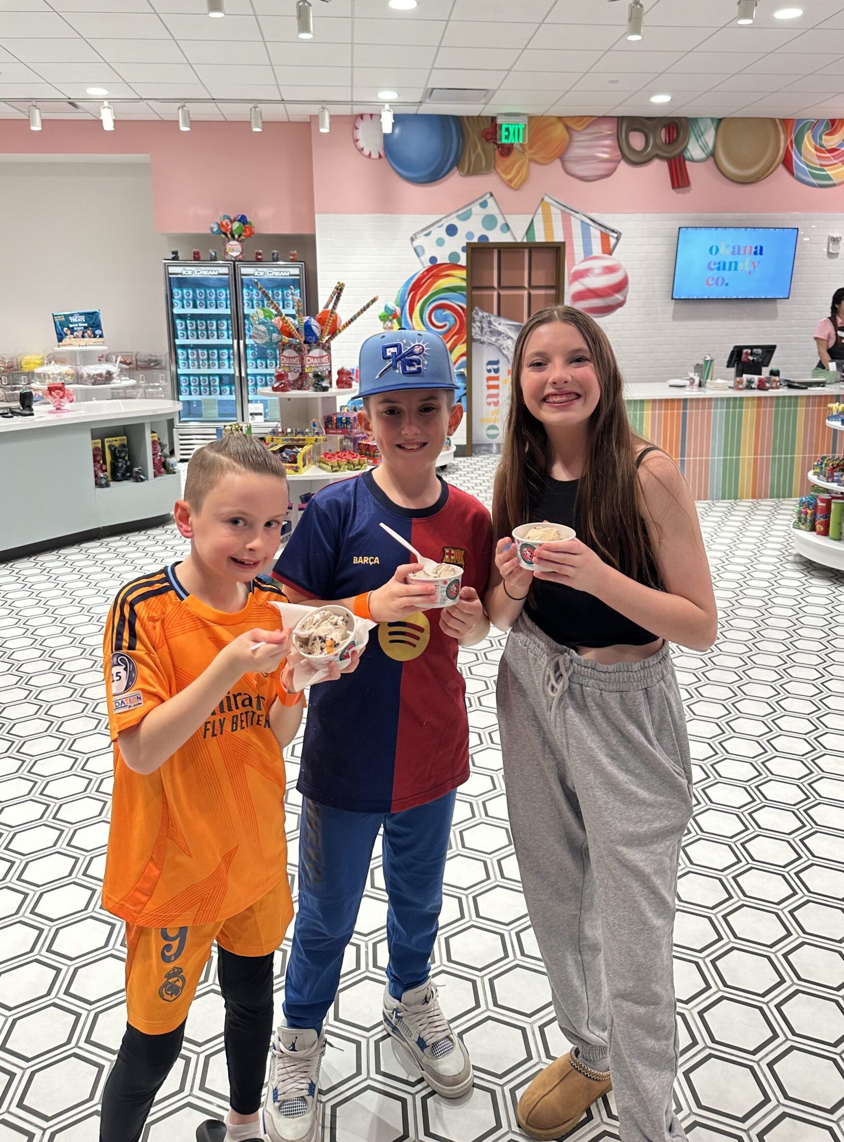 OKANA Candy Co. has candy creations and craft ice cream.