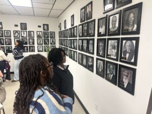 The author and her family visiting the Oklahoma African American Educators Hall of Fame in Clearview, one of Oklahoma’s historic all-Black towns