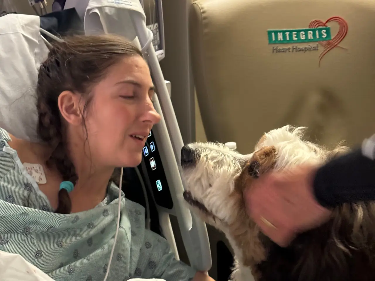 Tiffany Fite and dog